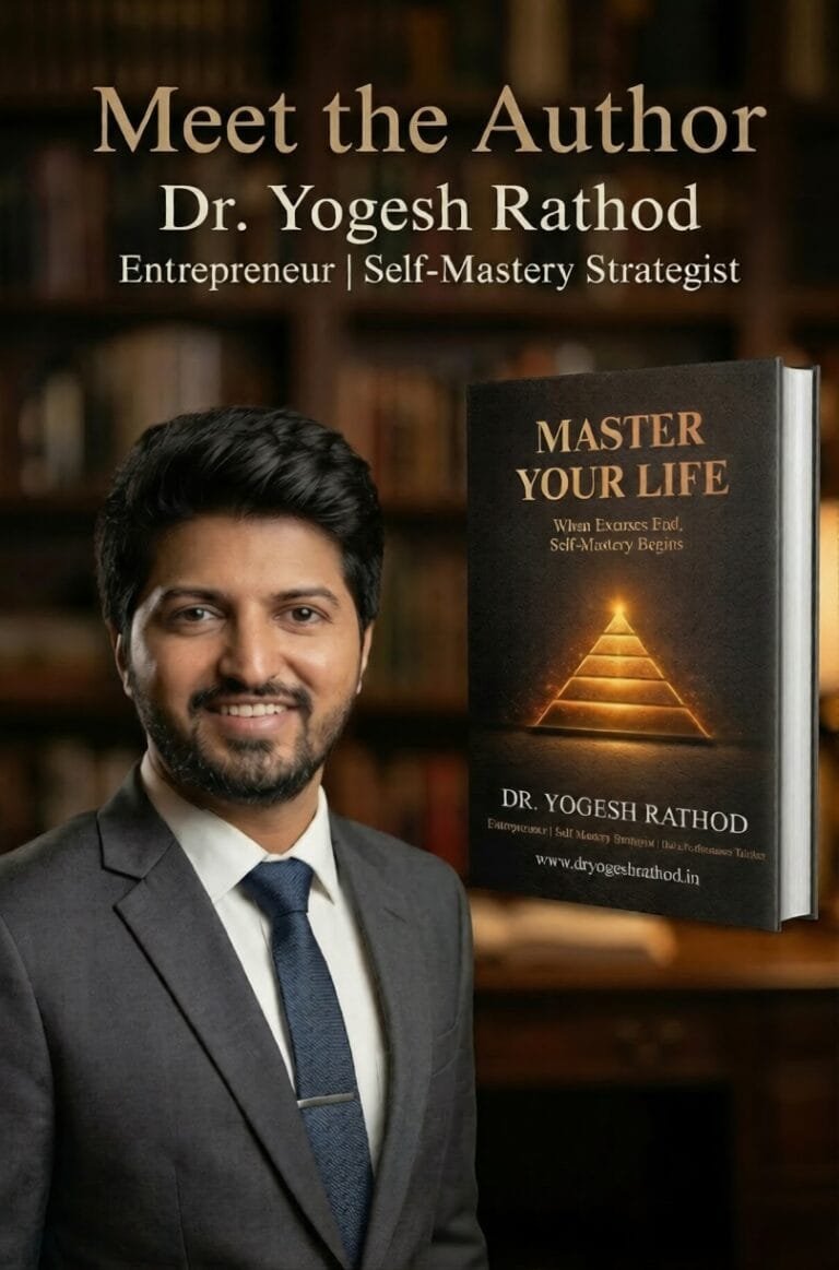 Entrepreneur and Thinker Dr. Yogesh Rathod Launches Transformational Book MASTER YOUR LIFE – A Powerful Guide to Self-Mastery and Personal Growth